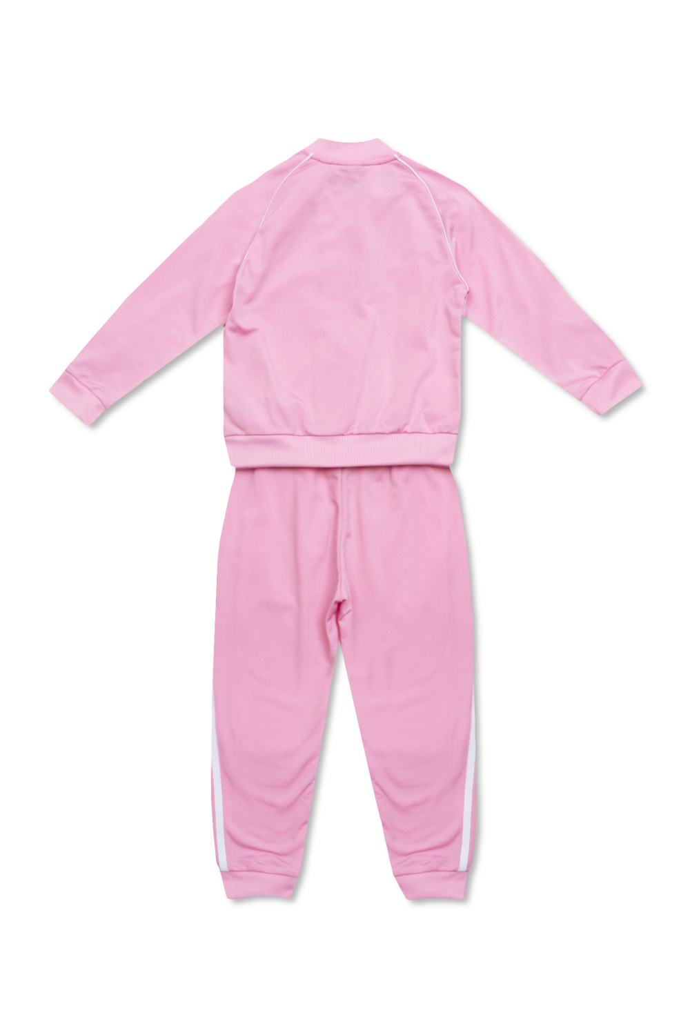 Adidas baby pink tracksuit best sale